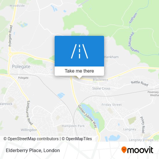 Elderberry Place map