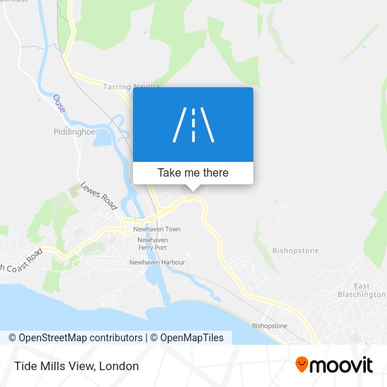 Tide Mills View map