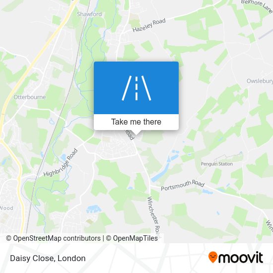 Daisy Close map