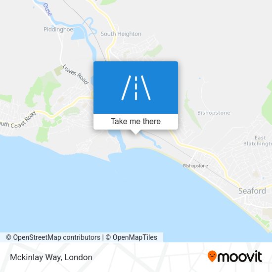 Mckinlay Way map