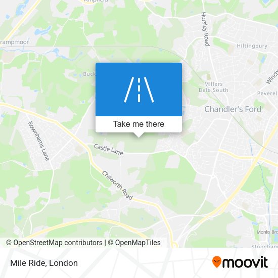 Mile Ride map
