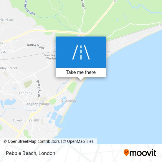 Pebble Beach map