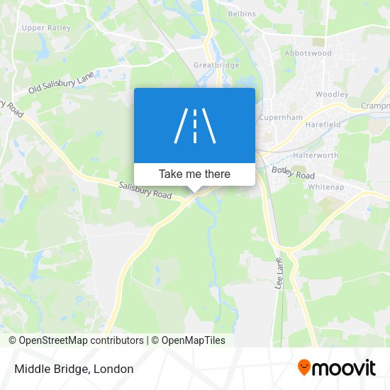 Middle Bridge map