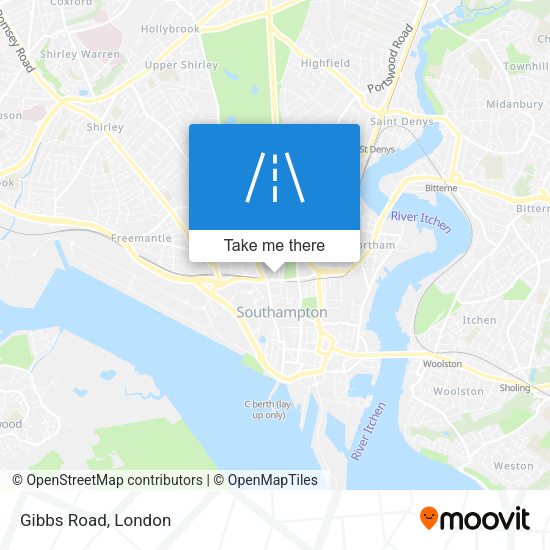 Gibbs Road map