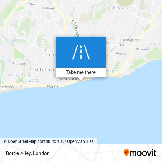 Bottle Alley map