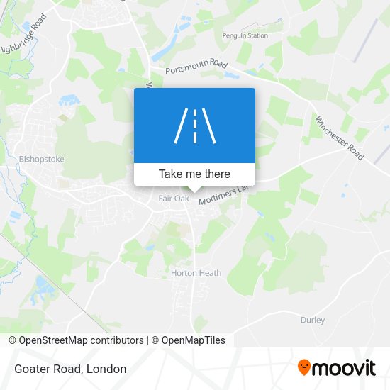 Goater Road map