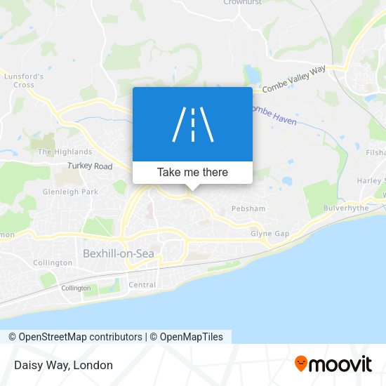 Daisy Way map