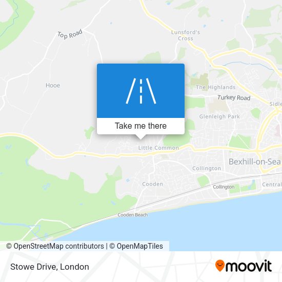 Stowe Drive map