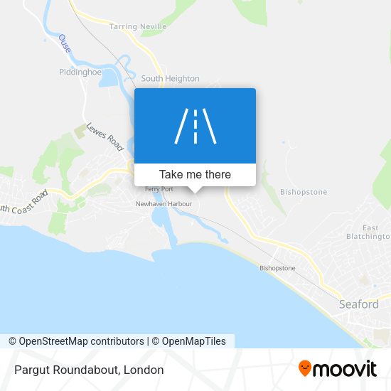Pargut Roundabout map