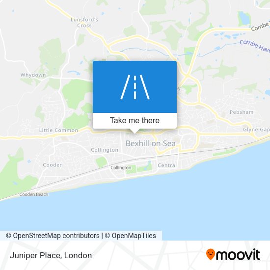Juniper Place map