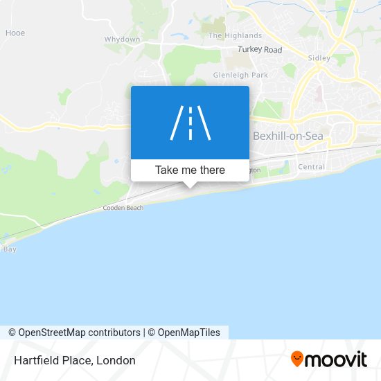 Hartfield Place map