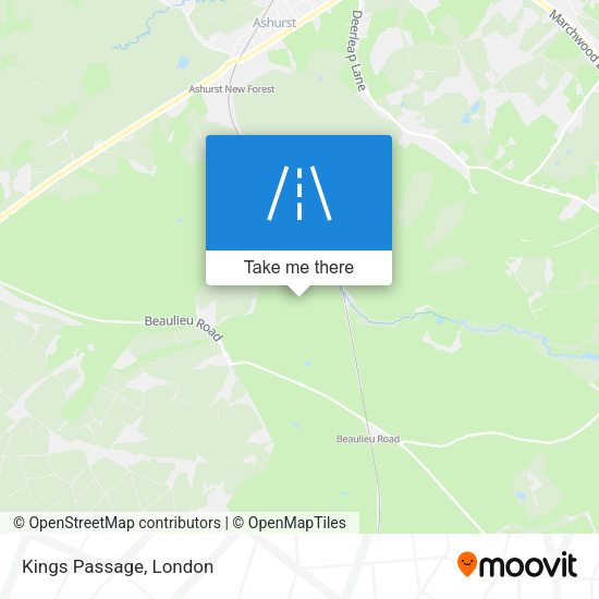 Kings Passage map