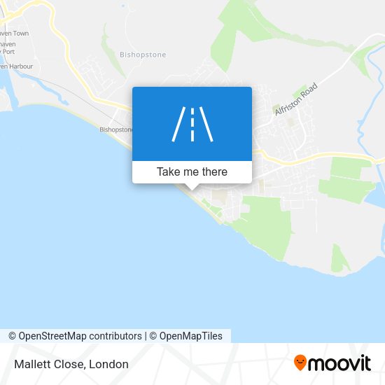 Mallett Close map