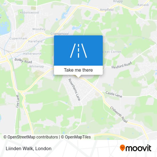 Liinden Walk map