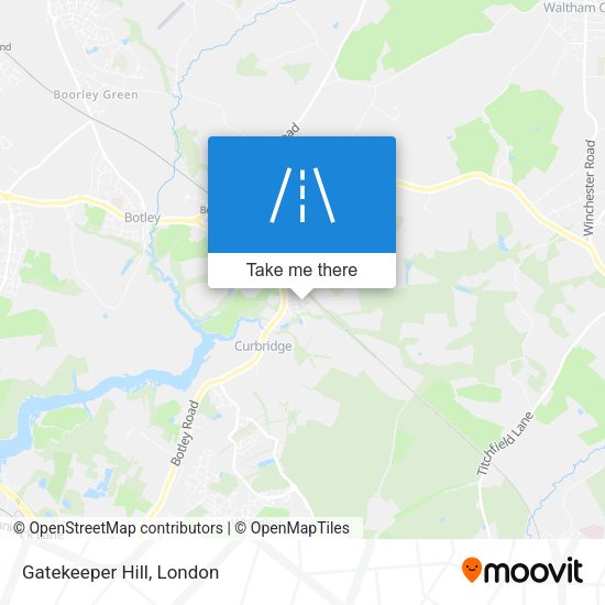 Gatekeeper Hill map