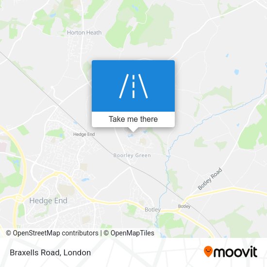 Braxells Road map