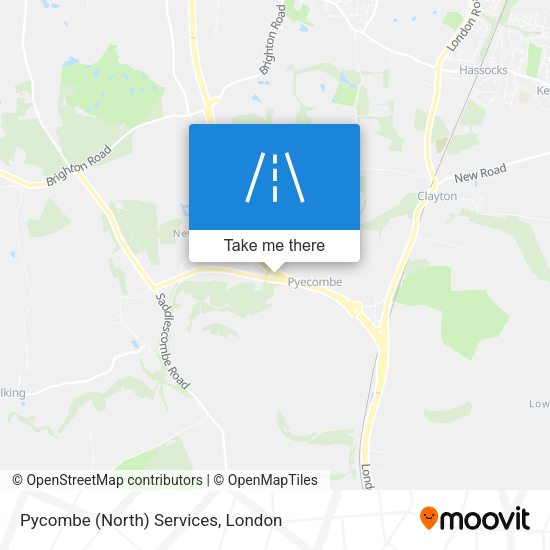 Pycombe (North) Services map