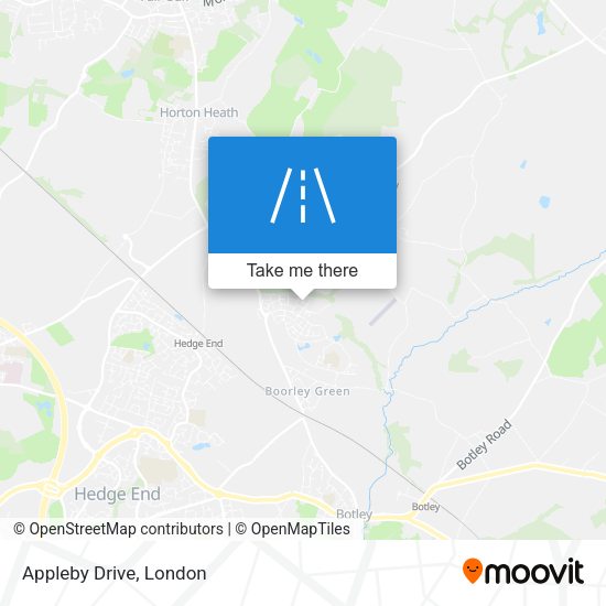 Appleby Drive map