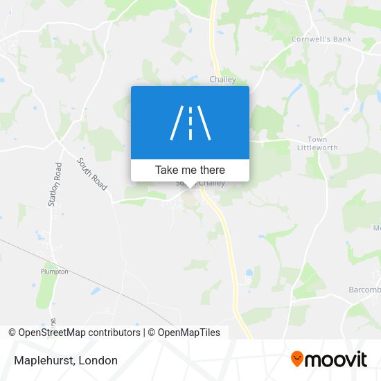 Maplehurst map