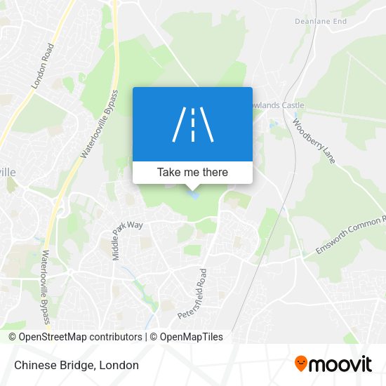 Chinese Bridge map