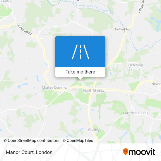 Manor Court map