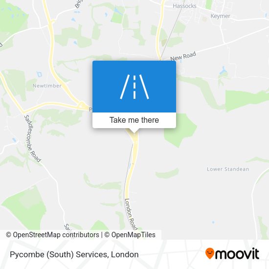 Pycombe (South) Services map