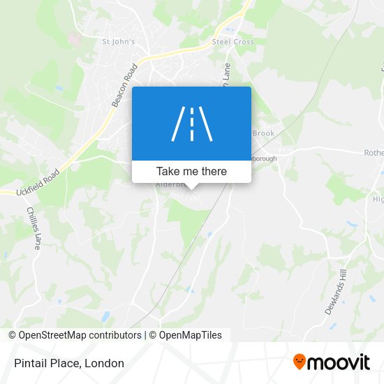 Pintail Place map