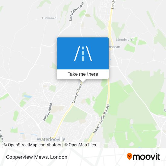 Copperview Mews map