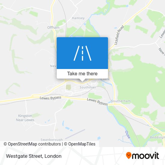 Westgate Street map