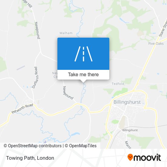 Towing Path map