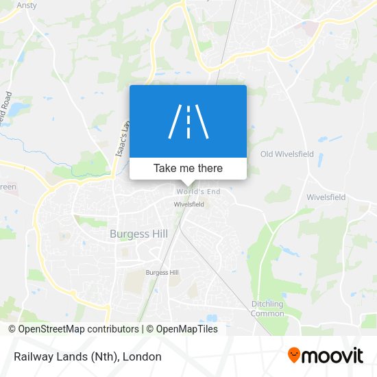 Railway Lands (Nth) map