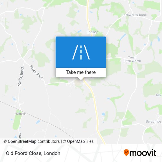 Old Foord Close map