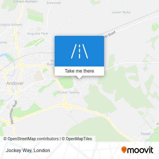 Jockey Way map