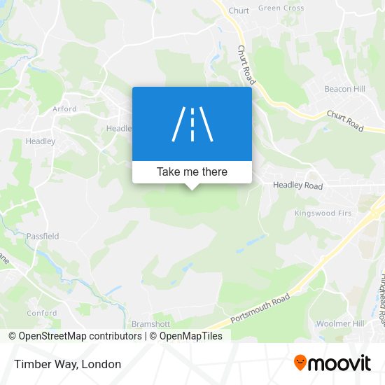 Timber Way map
