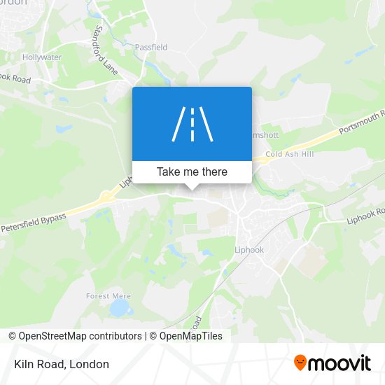 Kiln Road map