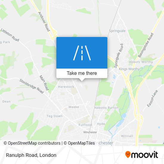 Ranulph Road map