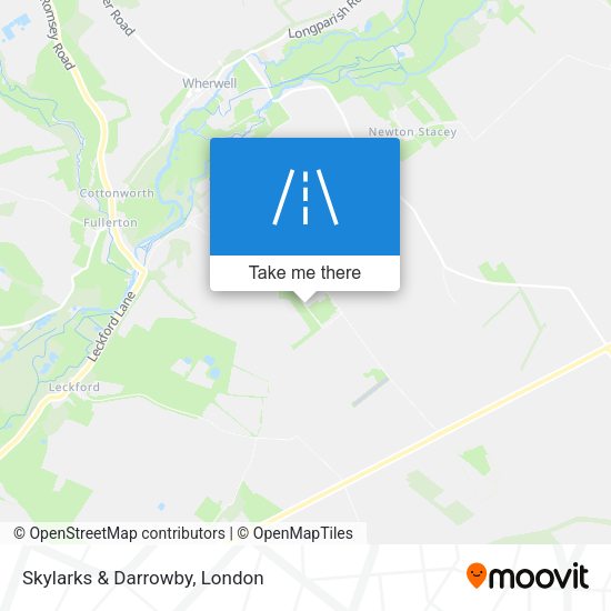 Skylarks & Darrowby map