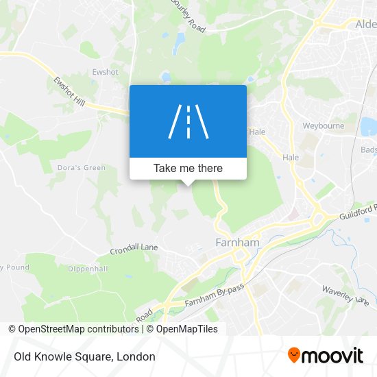 Old Knowle Square map