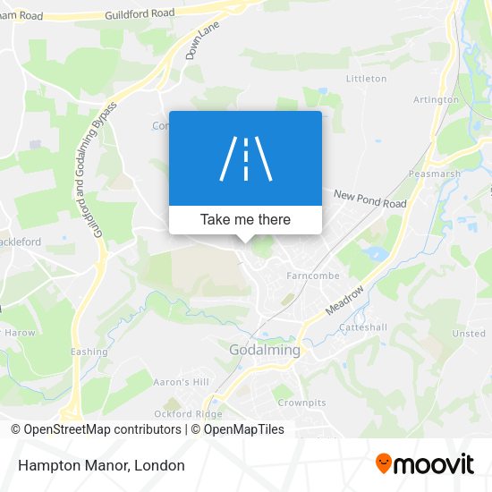 Hampton Manor map