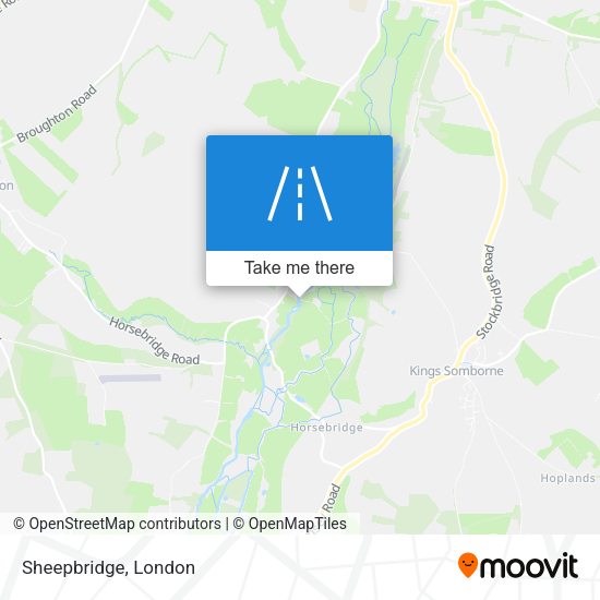 Sheepbridge map
