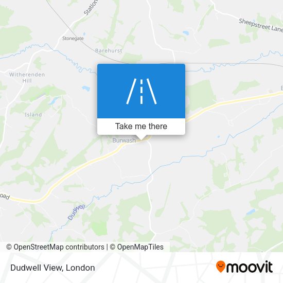 Dudwell View map