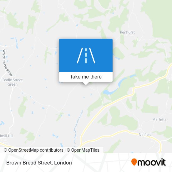 Brown Bread Street map