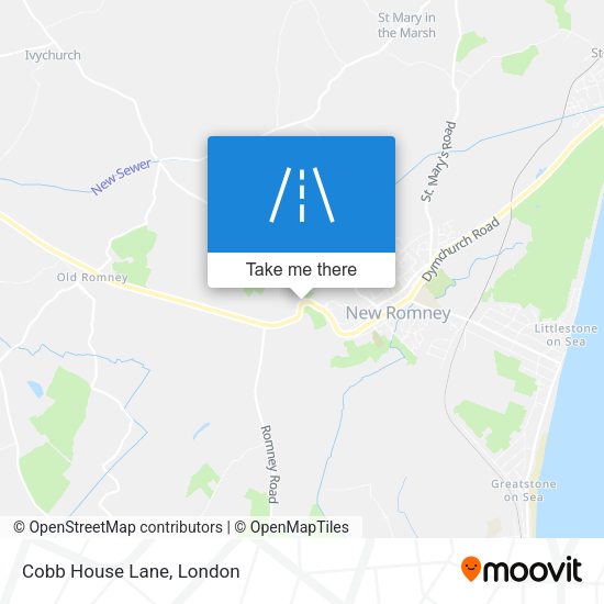 Cobb House Lane map