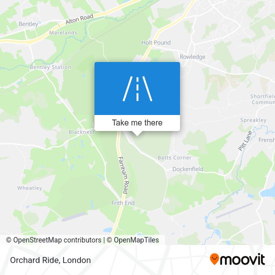 Orchard Ride map