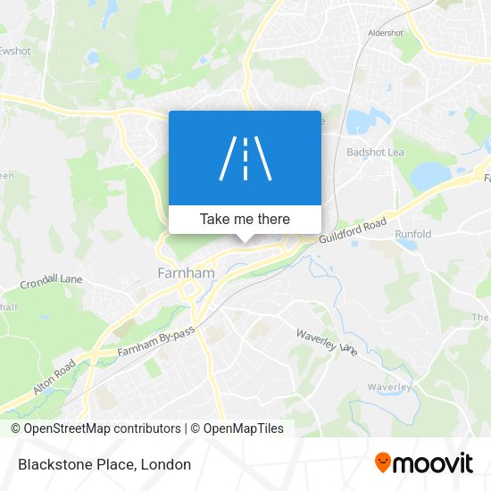 Blackstone Place map