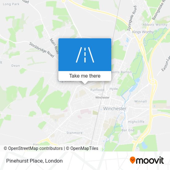 Pinehurst Place map