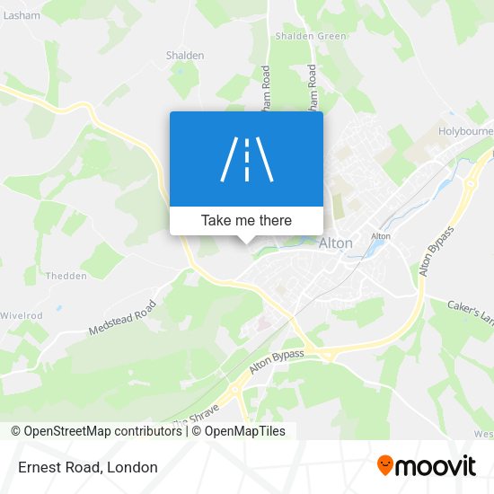 Ernest Road map