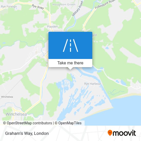 Graham's Way map