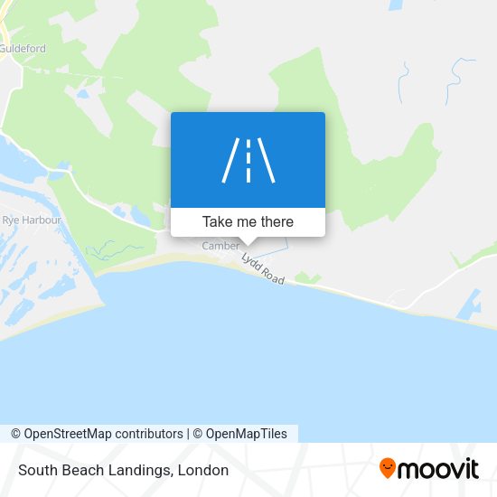 South Beach Landings map
