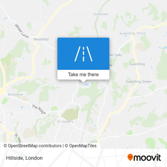 Hillside map